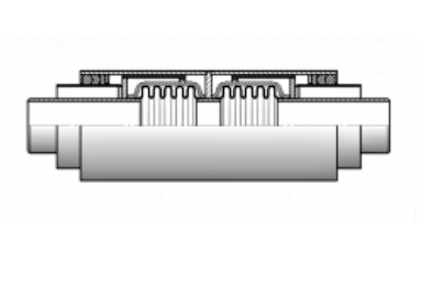 Компенсатор сильфонный односекционный под пенополиминеральную изоляцию для тепловых сетей РОСПАЙП СКУ.ППМ-16-800-210 Компенсаторы