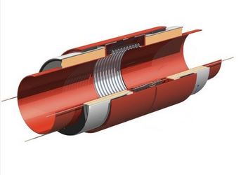 Компенсатор сильфонный односекционный РОСПАЙП СКУ.ППУ.l-25-700-210 Компенсаторы